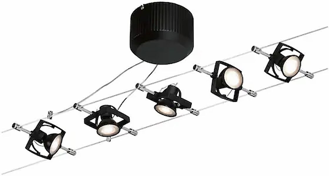 Paulmann LED Deckenleuchte »Mac II«, 5 flammig, Leuchtmittel GU 5,3   ohne günstig online kaufen