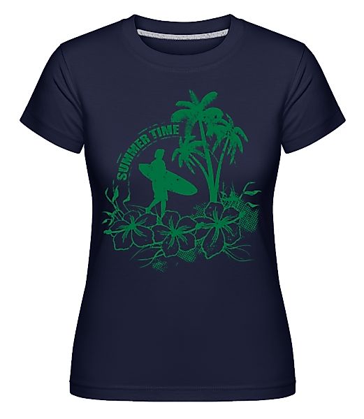 Summer Time Logo · Shirtinator Frauen T-Shirt günstig online kaufen