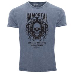 Neverless Print-Shirt Neverless® Herren T-Shirt Vintage günstig online kaufen