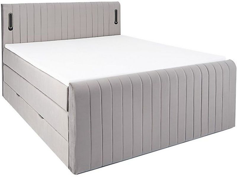 wonello Boxspringbett FLY, mit Bettkasten und LED-Beleuchtung, inklusive Pr günstig online kaufen