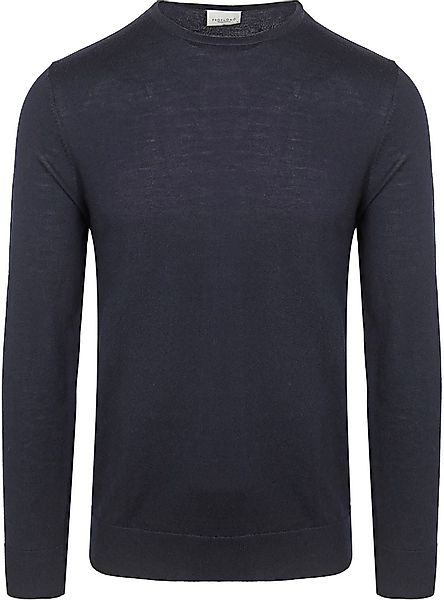 Profuomo Pullover Merinowolle Navy - Größe XXL günstig online kaufen