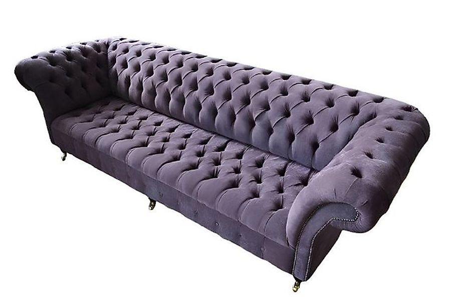 Xlmoebel Sofa Luxuriöses Textil-Sofa Chesterfield für 4 Personen mit Polste günstig online kaufen