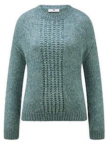 Rundhals-Pullover Peter Hahn grün günstig online kaufen