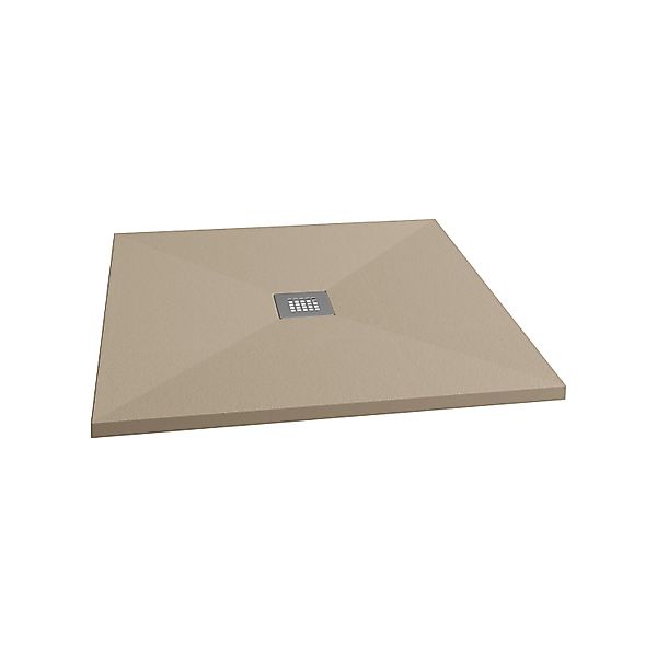 Schulte Duschwanne ExpressPlus Extraflach Quadrat 90 cm x 90 cm Sand günstig online kaufen