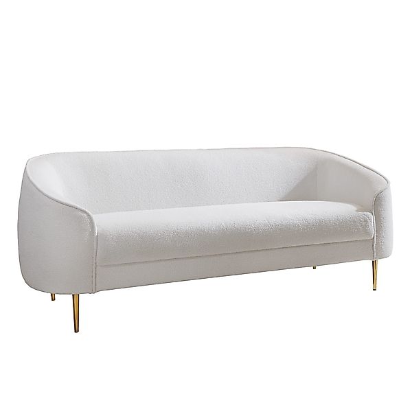 riess-ambiente Sofa DIVA 205cm weiß, Einzelartikel günstig online kaufen