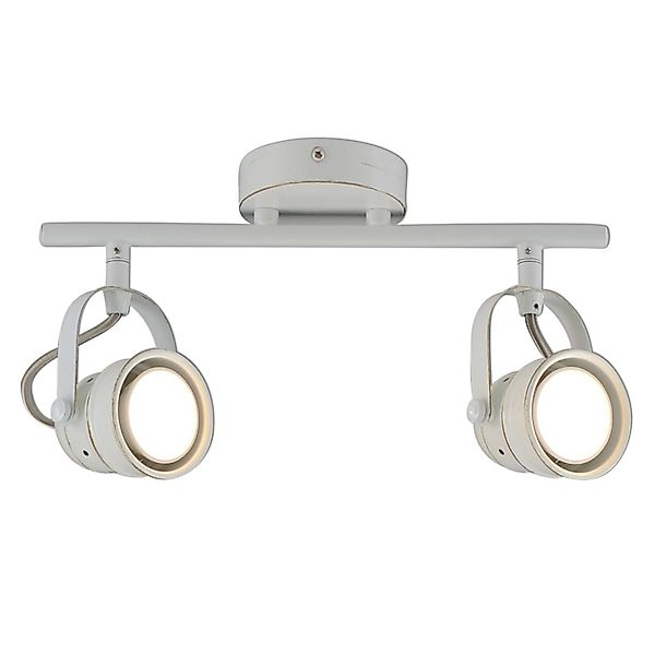 näve LED Deckenspots »Shabspo«, 2 flammig, Leuchtmittel GU10   Leuchtmittel günstig online kaufen