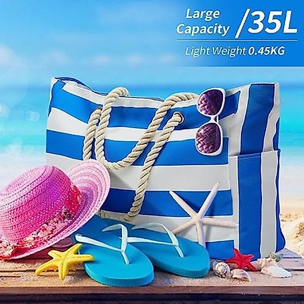 XDeer Strandtasche Strandtasche,Grosse Strandtasche XXL Familie, günstig online kaufen