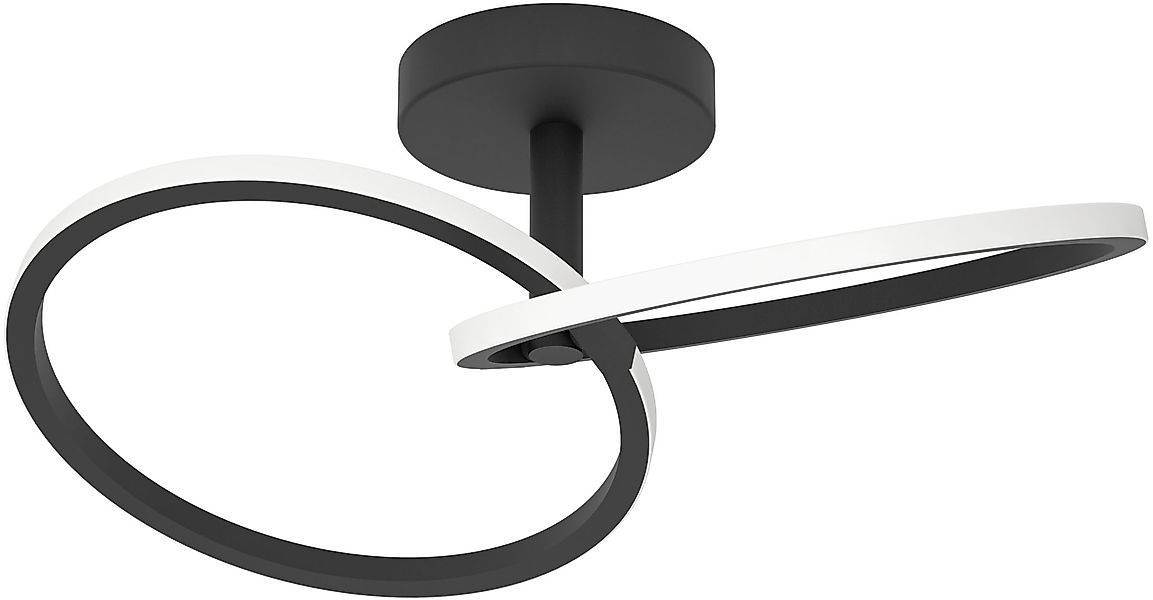 EGLO Deckenleuchte »CONGIUNTI Deckenlampe - Stahl - LED - 12W - IP20« LED-M günstig online kaufen