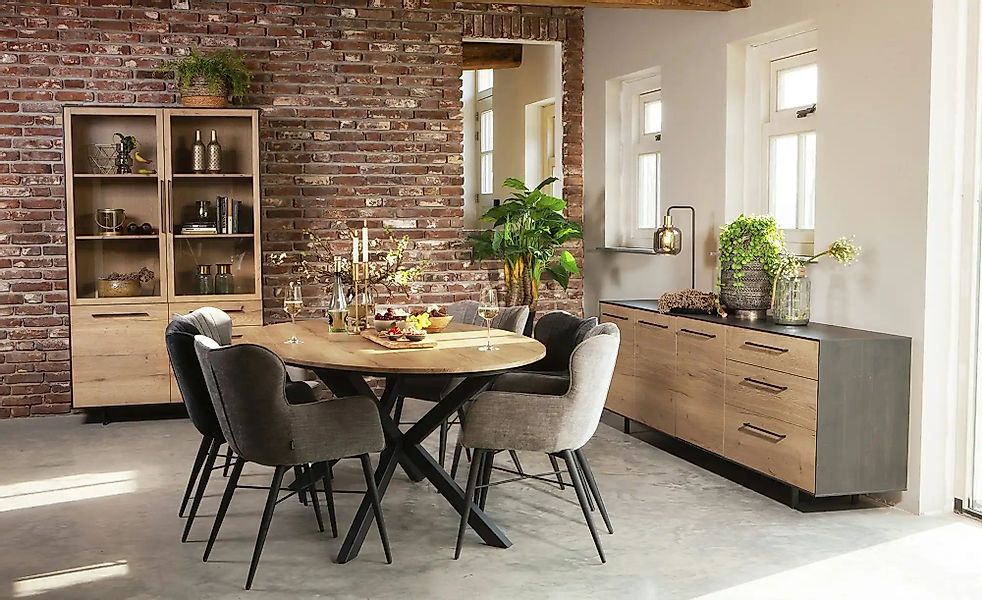uno Esstisch  Lecce ¦ holzfarben ¦ Maße (cm): B: 128 H: 77 Tische > Esstisc günstig online kaufen