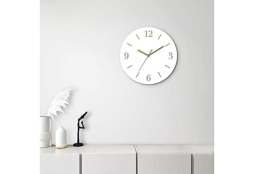 Leonique Wanduhr Aurum (wahlweise mit Quarz- oder Funkuhrwerk, lautlos ohne günstig online kaufen