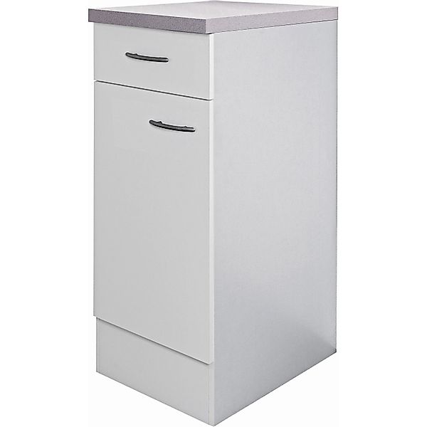 Flex-Well Classic Küchen-Unterschrank Wito 30 cm Weiß günstig online kaufen