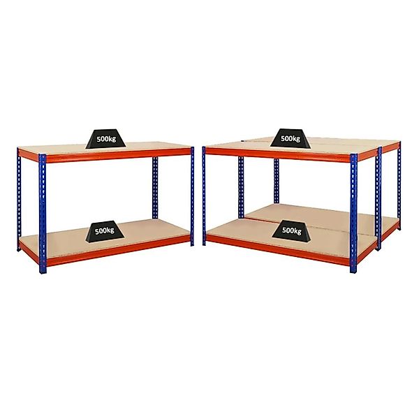 PROREGAL Mega Deal 3x Profi Werkbank STRONG BEAST HxBxT 90x150x60cm mit Fac günstig online kaufen