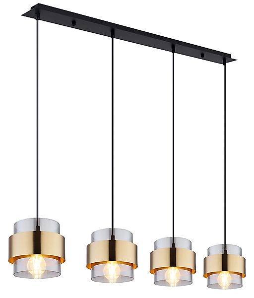 GLOBO LIGHTING Pendelleuchte »MILLEY« E27 1 Stk. Hängelampe, Hängeleuchte, günstig online kaufen