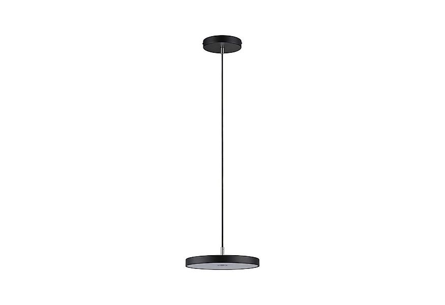 Paulmann LED Pendelleuchte Hildor 20W 300 mm Schwarz 230V 2700K Metall/Kuns günstig online kaufen