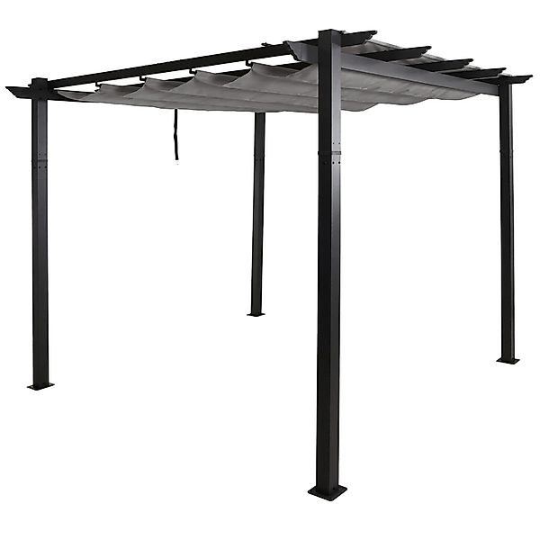 MCW Pergola N93 Grau 3x3m günstig online kaufen