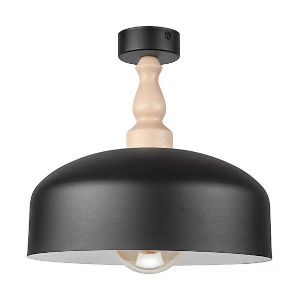 Deckenlampe RINA LM-1.1.108 1-punkt schwarz  mit Lampenschirm 48291 günstig online kaufen