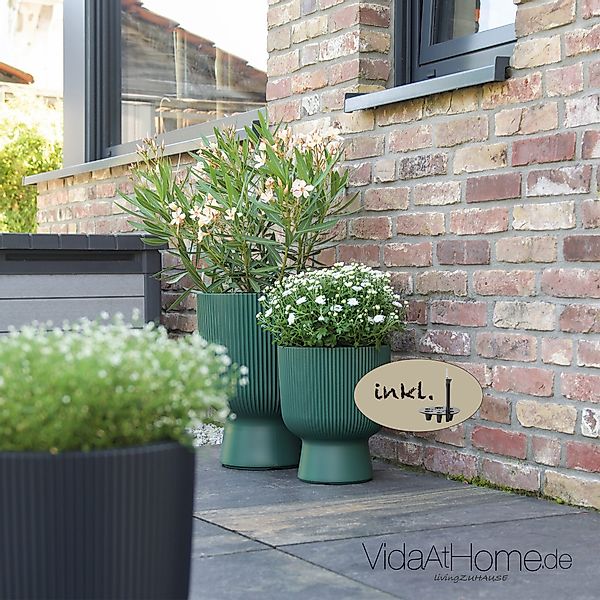 VidaAtHome.de Blumentopf Design-Pflanzgefäße-Set ALVY (2er Set) günstig online kaufen