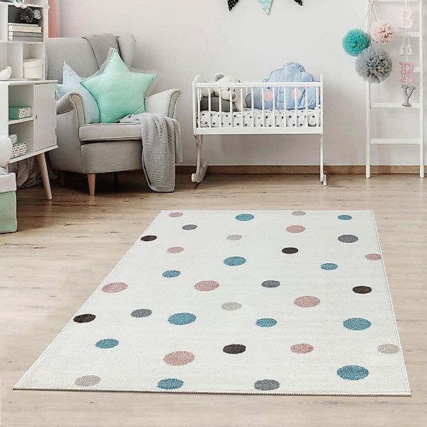 Jimri Kinderteppich DOT´S Teppiche für Kinderzimmer, günstig online kaufen