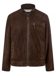 Ziegenvelours-Lederjacke Louis Sayn braun günstig online kaufen