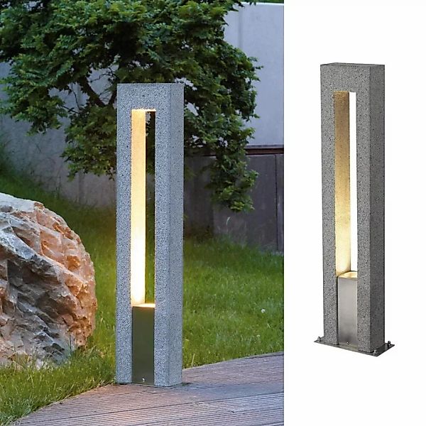 Wegeleuchte Arrock Arc, GU10, Granit günstig online kaufen