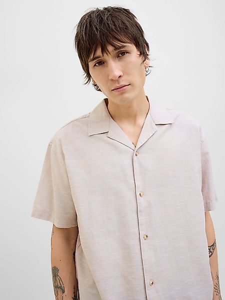 Jack & Jones Kurzarmhemd "JJESUMMER RESORT SHIRT SS SN", mit Resort Kragen günstig online kaufen