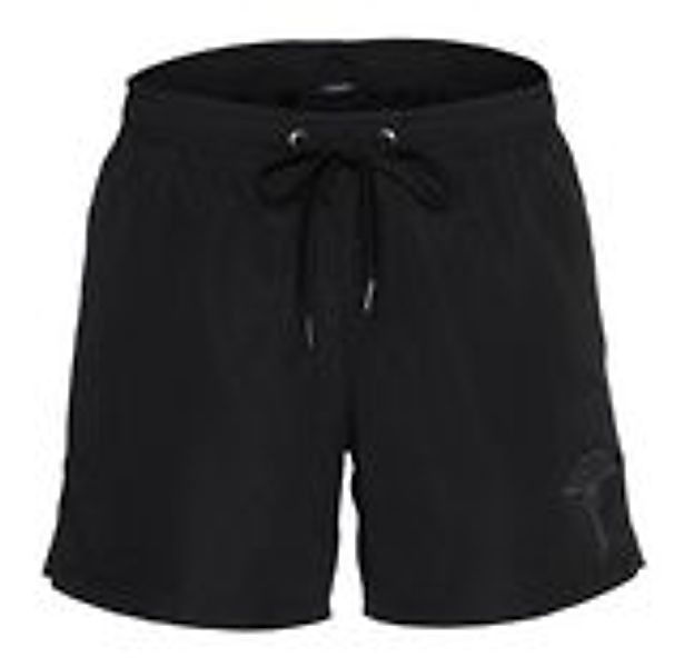 JOOP! Badeshorts Solid Cornflower-Logo, kurze Seitenschlitze günstig online kaufen