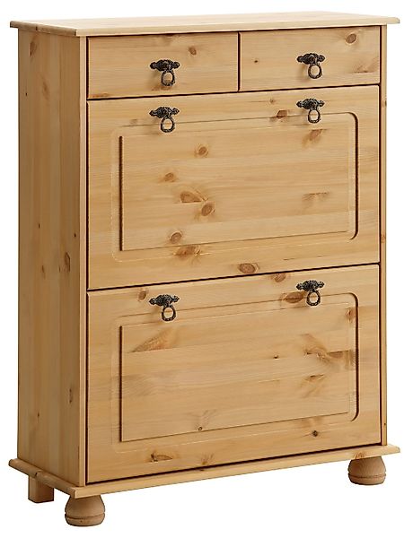 OTTO home Schuhkommode "Finca" aus massivem Kiefernholz, Höhe 100 cm günstig online kaufen