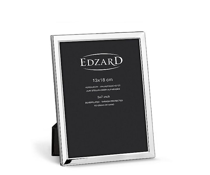 EDZARD Bilderrahmen Bergamo, versilbert und anlaufgeschützt, für 13x18 cm B günstig online kaufen