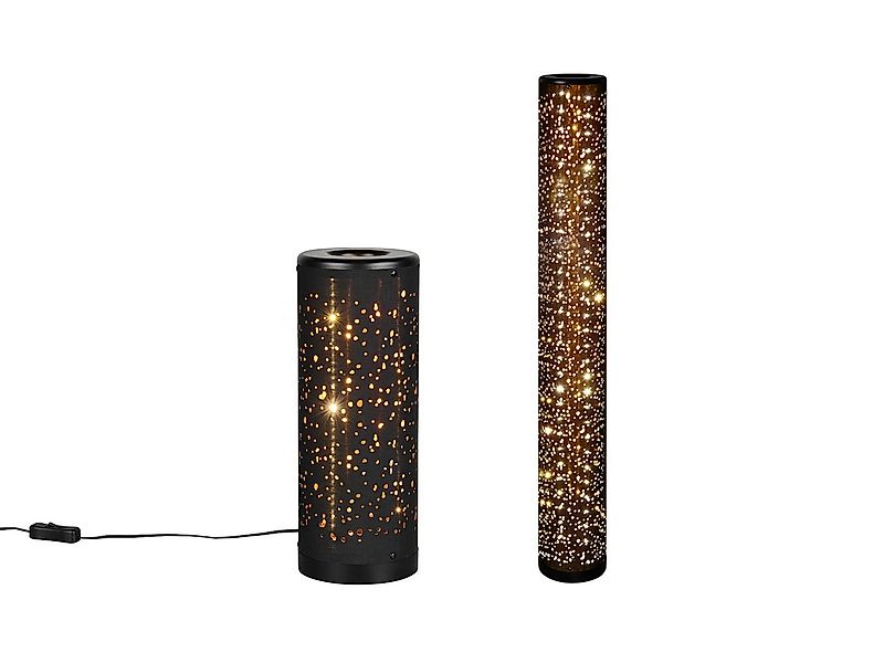 Reality Leuchten LED Stehlampe, LED fest integriert, Warmweiß, SET mit Tisc günstig online kaufen