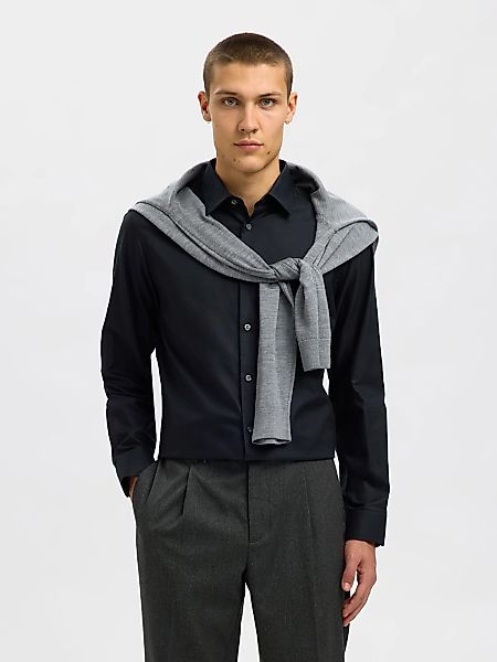 Selected Langarmhemd SLHSLIMCLARK SHIRT LS NOOS günstig online kaufen