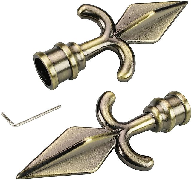 Liedeco Gardinenstangen-Endstück "Amor" für Gardinenstangen Ø 16 mm günstig online kaufen