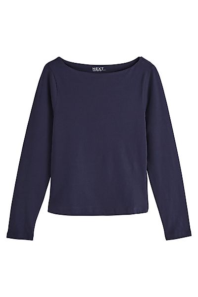 Next T-Shirt Langarmshirt mit U-Boot-Ausschnitt (1-tlg) günstig online kaufen