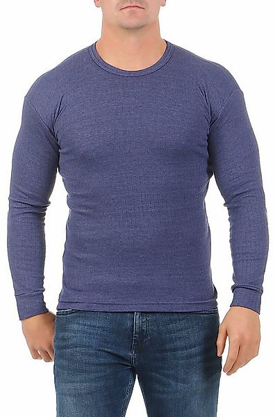 CLEO STYLE Thermounterhemd Herren Thermo Unterhemd CL 4035 Blau 10/ 4XL günstig online kaufen