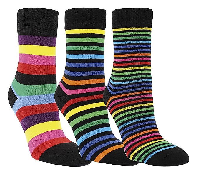 RS Harmony Basicsocken 3 Paar RS. Harmony 12023 Zuckerstange Ringelsocken 3 günstig online kaufen