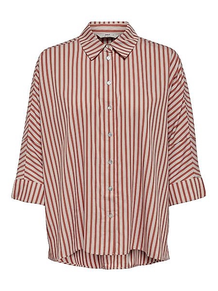 ONLY 3/4-ärmelige Hemd Damen Rot günstig online kaufen