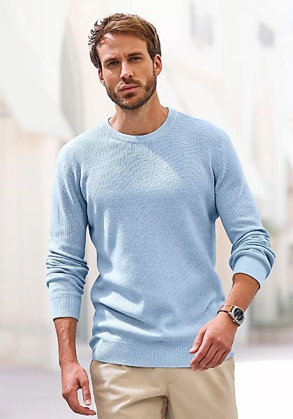 John Devin Strickpullover, in modischen Farben aus Baumwollmischung günstig online kaufen