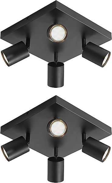 ZMH LED Deckenstrahler 4 Flammig Deckenspot günstig online kaufen