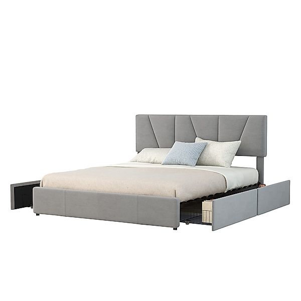 REDOM Bett Doppelbett Gästebett Gepolsterte Betten günstig online kaufen