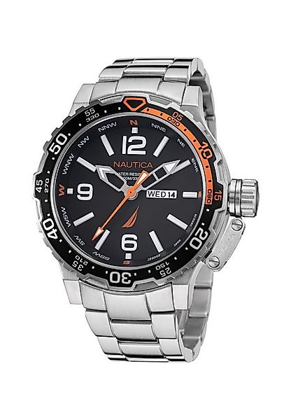 NAUTICA Quarzuhr GLENROCK LAGOON, (1-tlg), Quarz-Analoguhr günstig online kaufen