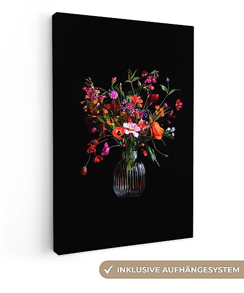 OneMillionCanvasses® Leinwandbild Blumenstrauß - Feldblumen - günstig online kaufen