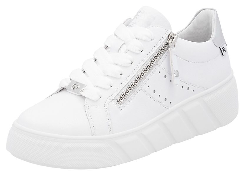 RIEKER Sport Plateausneaker, Freizeitschuh, Halbschuh, Schnürschuh günstig online kaufen