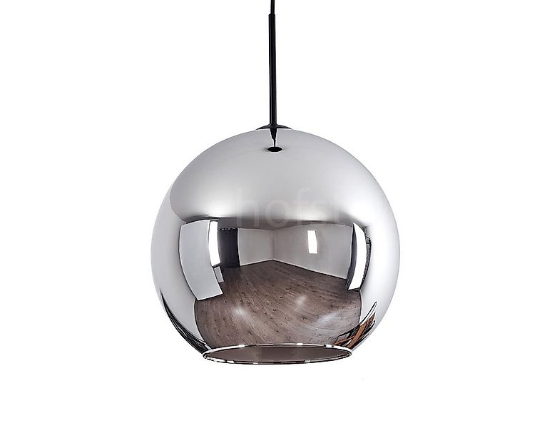 hofstein Hängeleuchte »Cesaro« Vintage Hängelampe aus Metall/Glas in Schwar günstig online kaufen