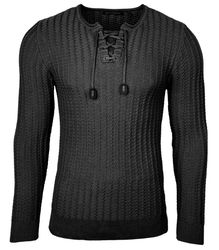 Baxboy Strickpullover BAXBOY Herren stylischer Rundhals günstig online kaufen