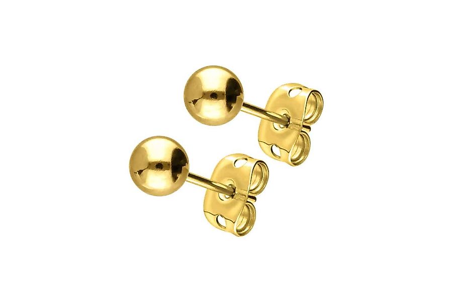 FILANGO Single-Ohrstecker Titan Ohrstecker KUGEL (Ohrstecker günstig online kaufen