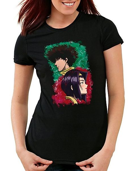 style3 T-Shirt Look in Space anime manga swordfish cowboy bebop günstig online kaufen