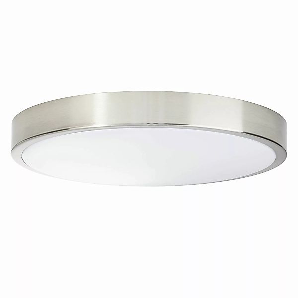 AEG MIKEL LED Deckenleuchte Ø 38 cm Metall / Kunststoff Eisen / weiß günstig online kaufen