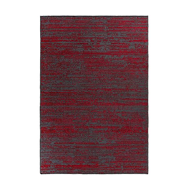 MeGusta Flachflor Teppich UsedLook Modern Rot Polyester 160x230 cm Eva günstig online kaufen