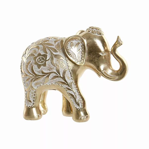 Deko-figur Dkd Home Decor Elefant Harz (19.5 X 8.5 X 16.5 Cm) günstig online kaufen