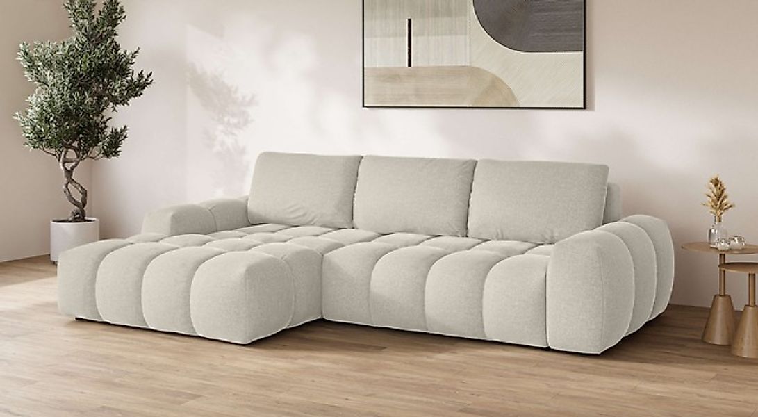INOSIGN Ecksofa »AZITA klein optionale Schlafsofa mit Bettkasten, B/T/H: 27 günstig online kaufen