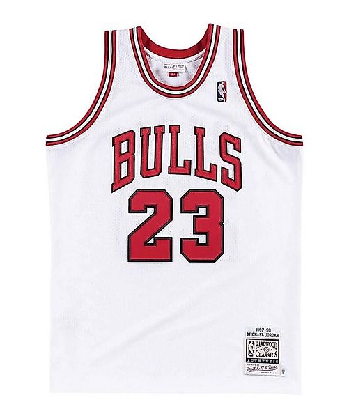 Mitchell & Ness T-Shirt NBA CB M.J 97-98 A T-Shirt Weiß Polyester günstig online kaufen